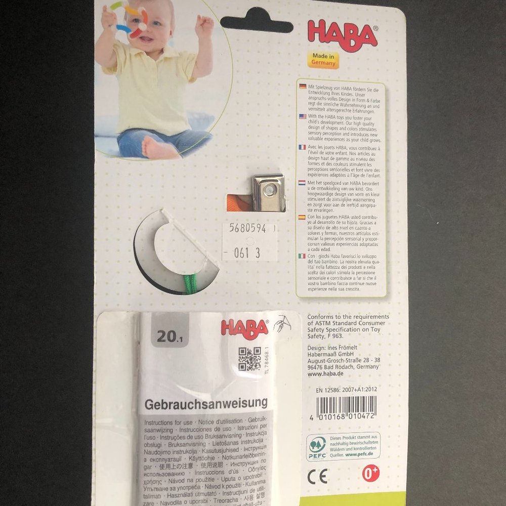 Haba Blossoms Pacifier Chain - Picture 2 of 2